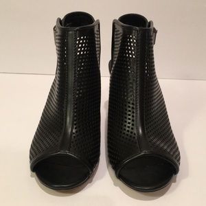 black open toe booties target